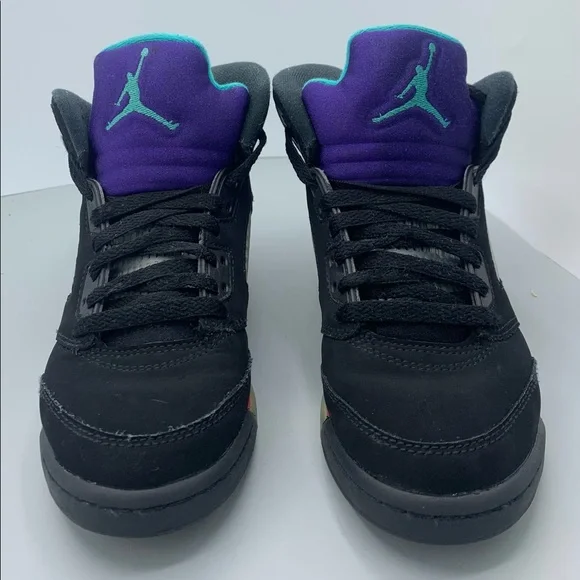 Nike Air Jordan Top GS 3Y Black Red Metallic Grape Fire Cement